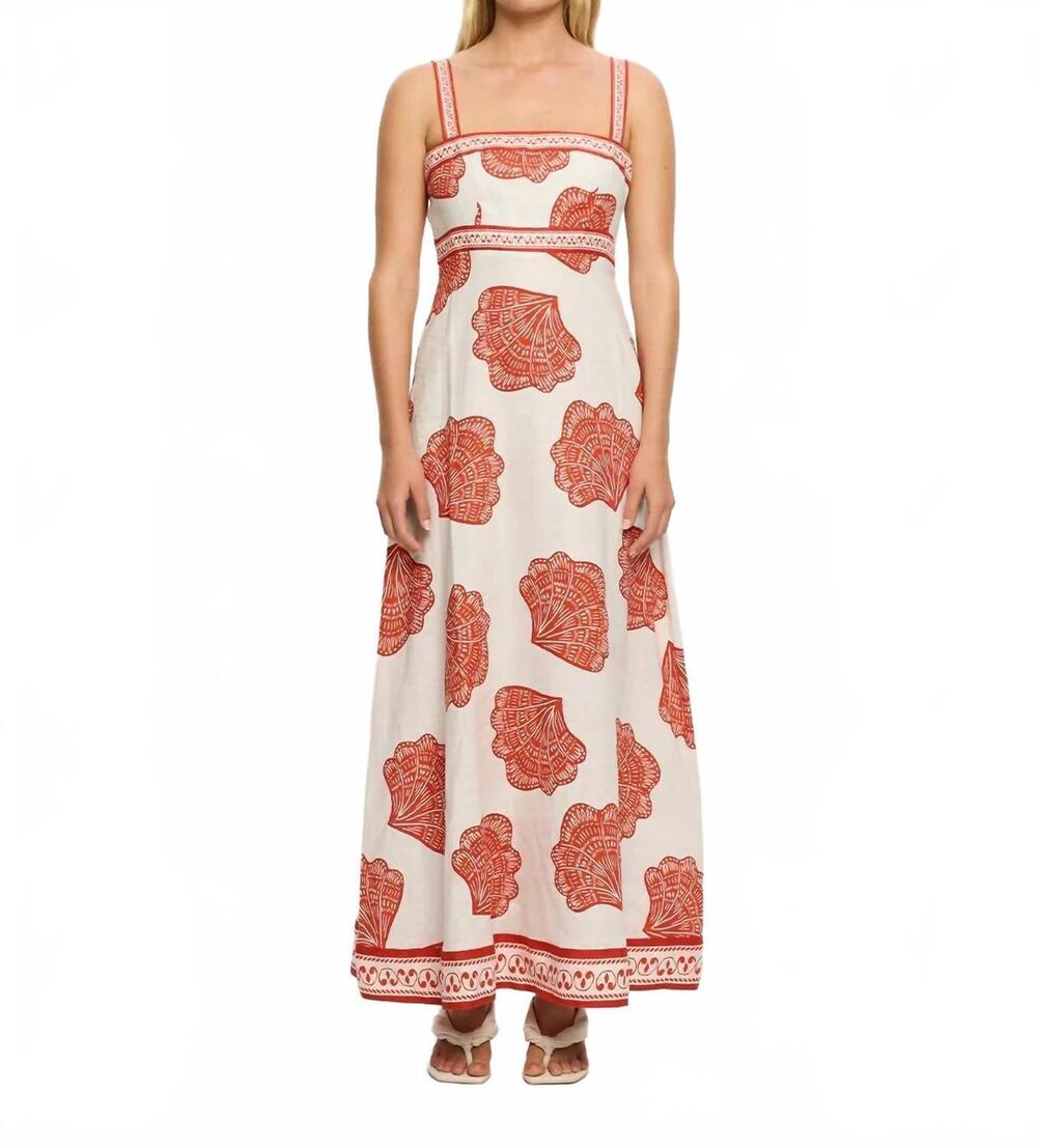 NEW KIVARI zula maxi dress in white